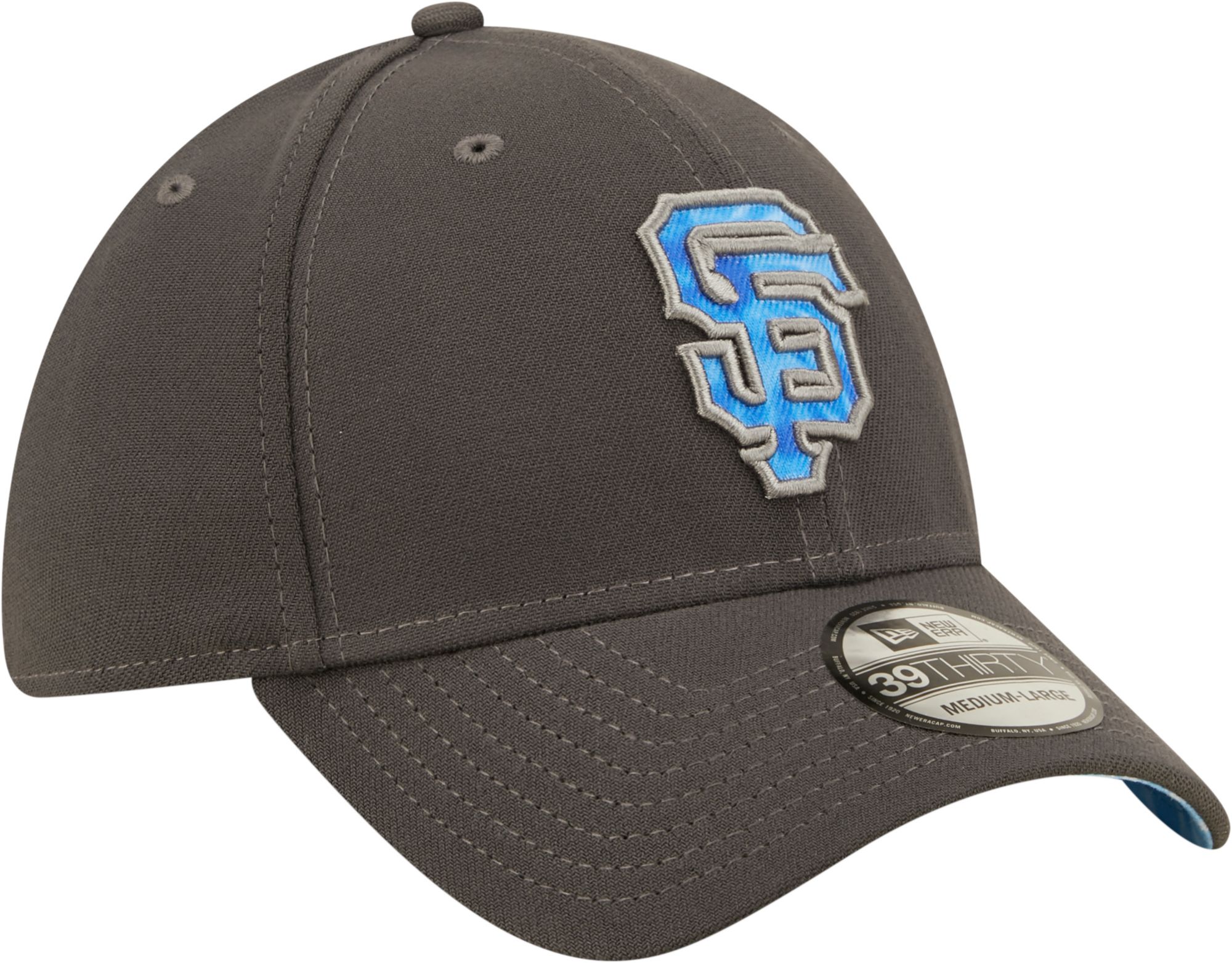New Era Men's Father's Day '22 San Francisco Giants Dark Gray 39Thirty Stretch Fit Hat product image