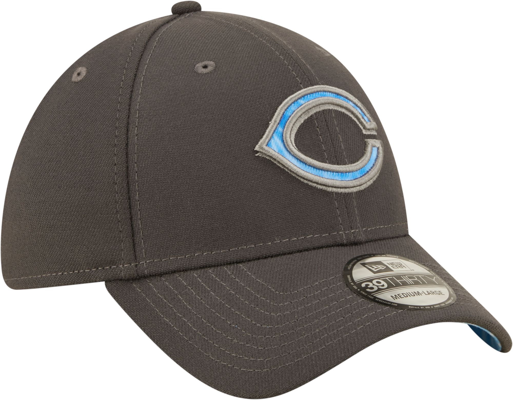 New Era Men's Father's Day '22 Cincinnati Reds Dark Gray 39Thirty Stretch Fit Hat product image