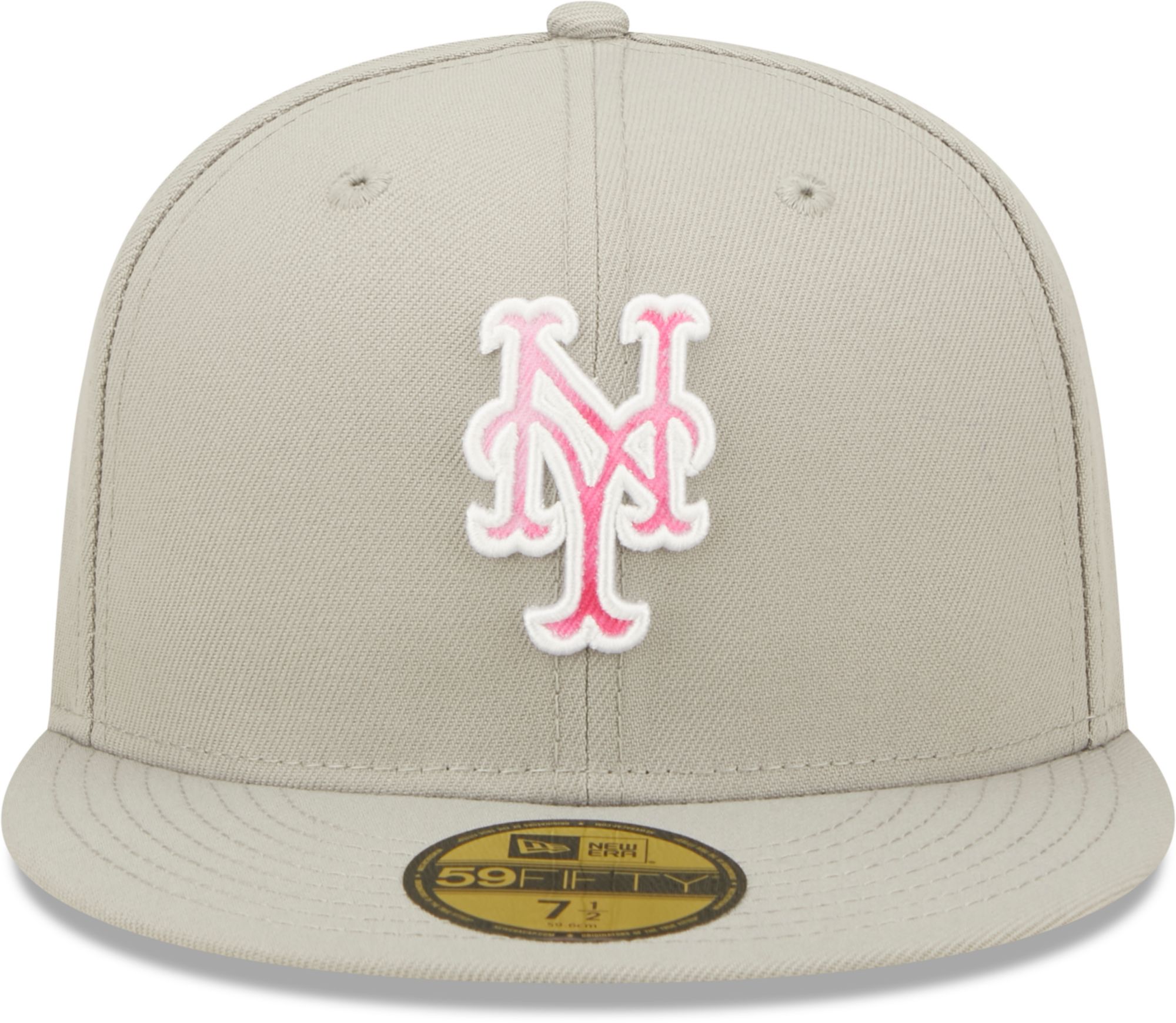 New Era Men's Mother's Day '22 New York Mets Grey 59Fifty Fitted Hat product image