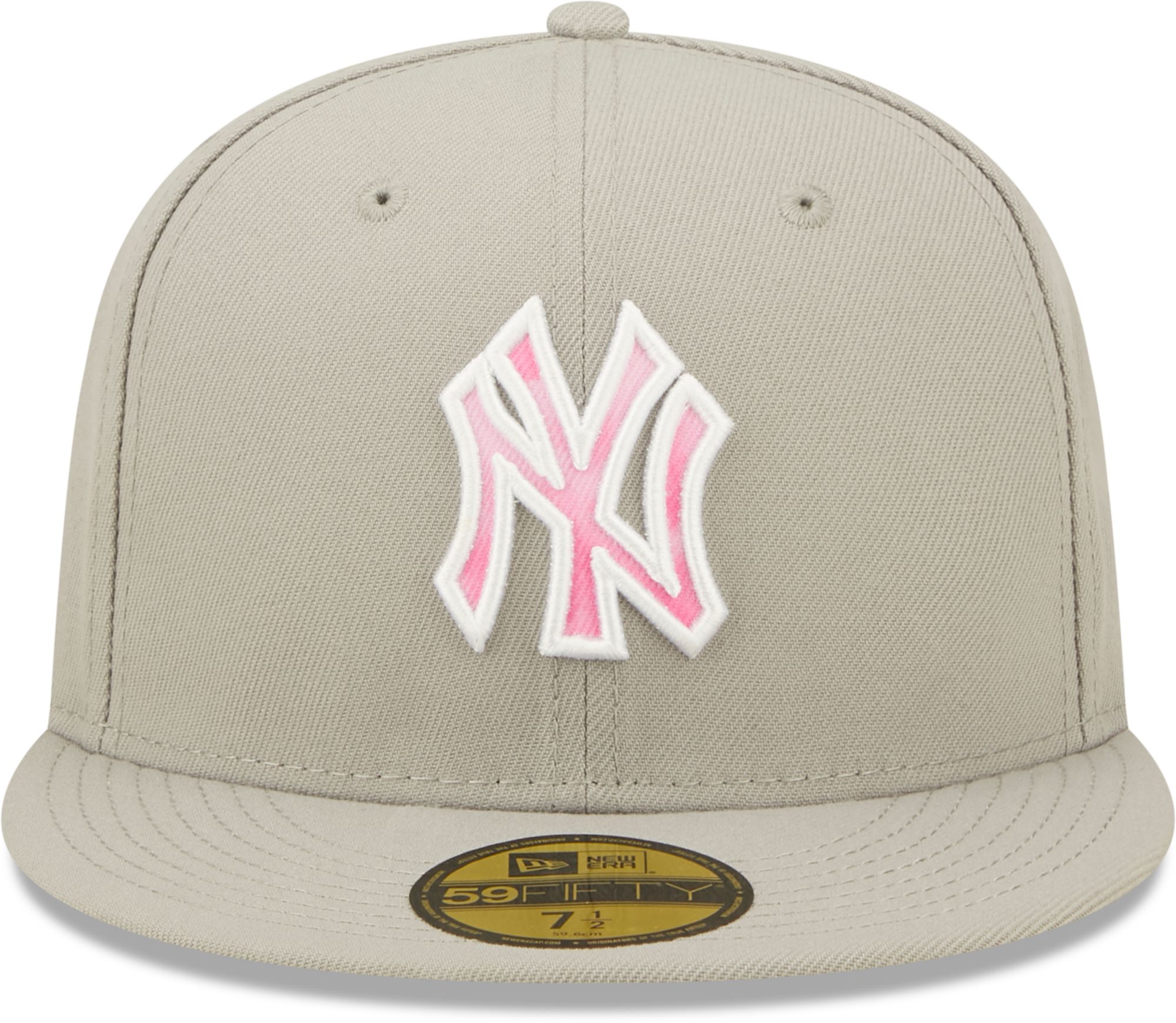 New Era Men's Mother's Day '22 New York Yankees Grey 59Fifty Fitted Hat product image