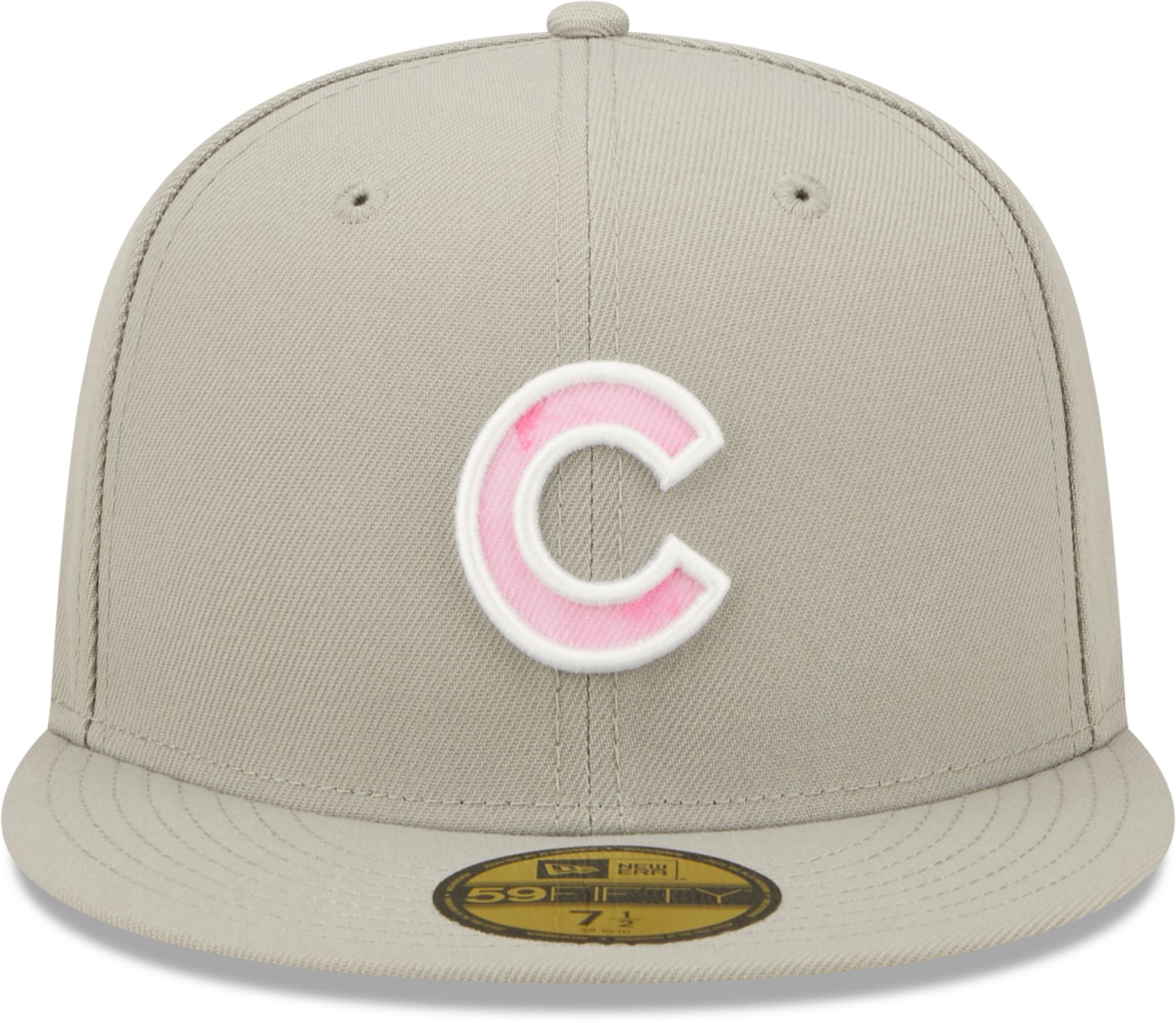 New Era Men's Mother's Day '22 Chicago Cubs Grey 59Fifty Fitted Hat product image