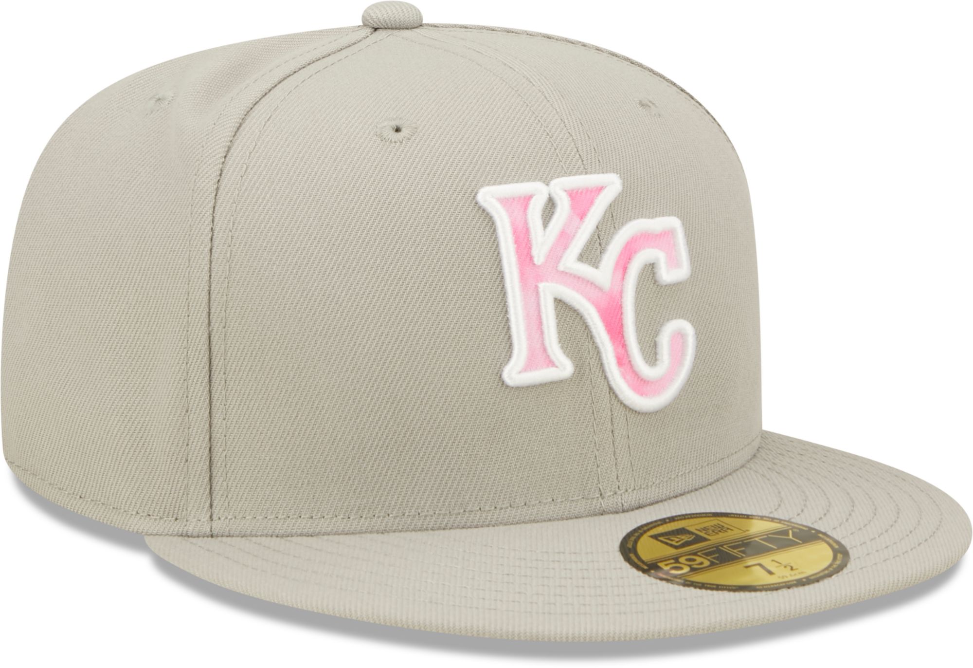 New Era Men's Mother's Day '22 Kansas City Royals Grey 59Fifty Fitted Hat product image