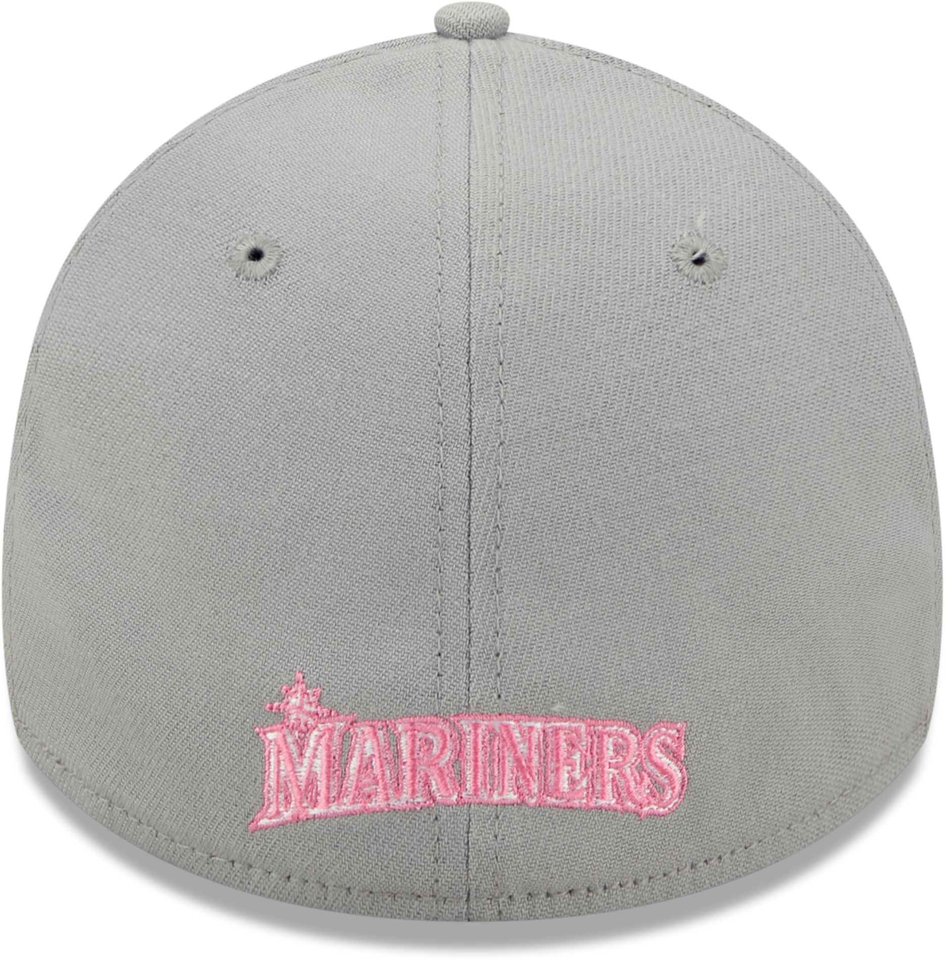 New Era Men's Mother's Day '22 Seattle Mariners Grey 39Thirty Stretch Fit Hat product image