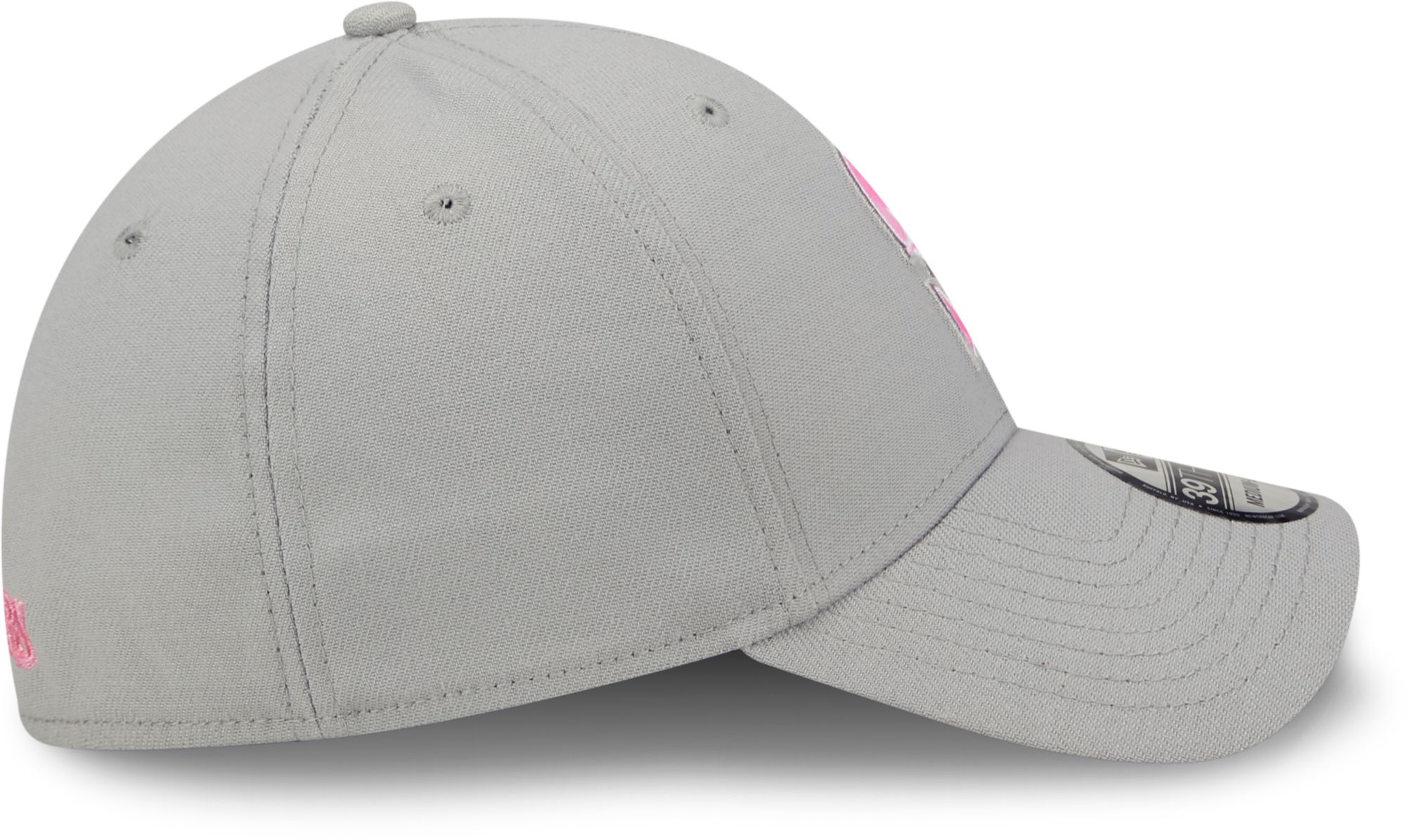 New Era Men's Mother's Day '22 Seattle Mariners Grey 39Thirty Stretch Fit Hat product image