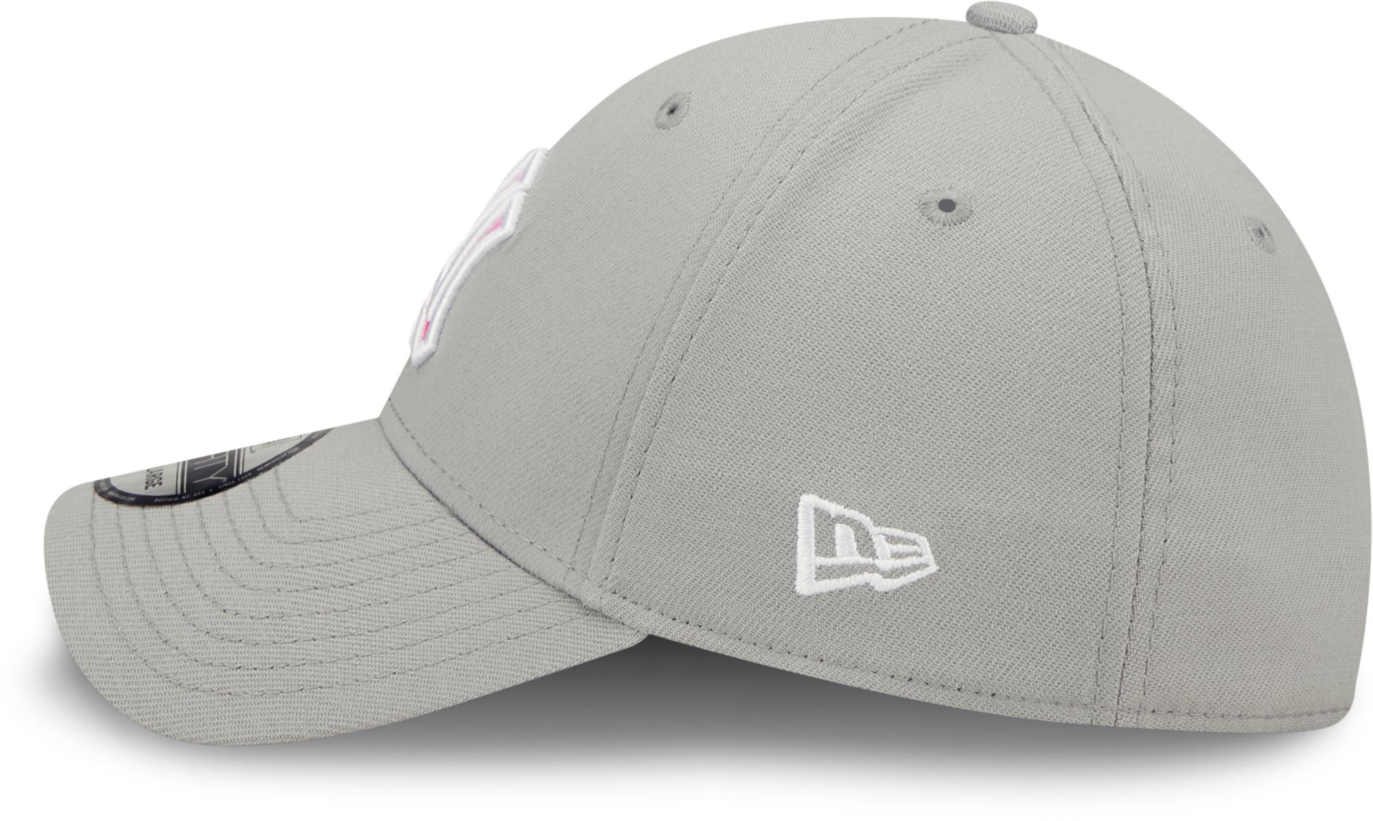 New Era Men's Mother's Day '22 New York Yankees Grey 39Thirty Stretch Fit Hat product image