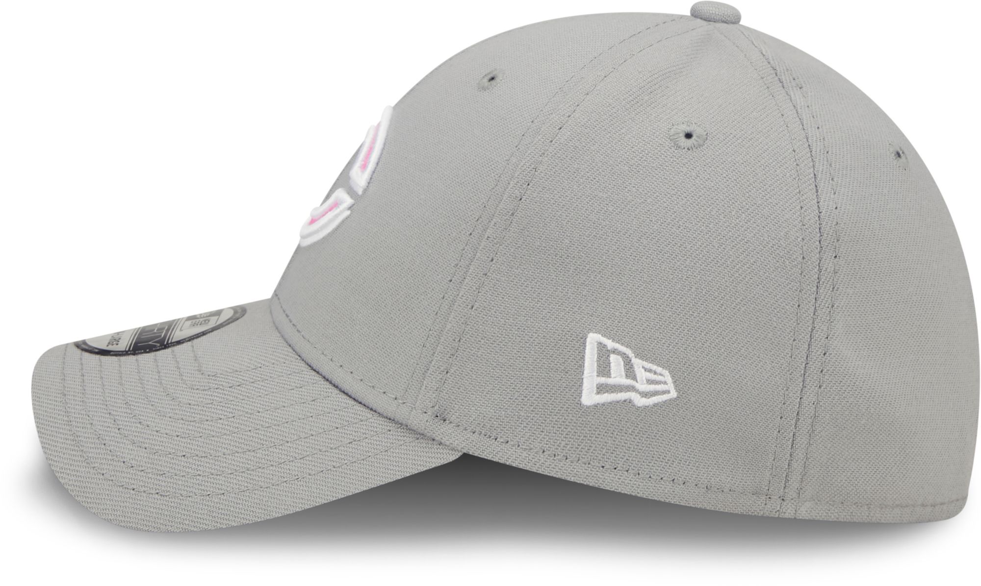 New Era Men's Mother's Day '22 Cincinnati Reds Grey 39Thirty Stretch Fit Hat product image
