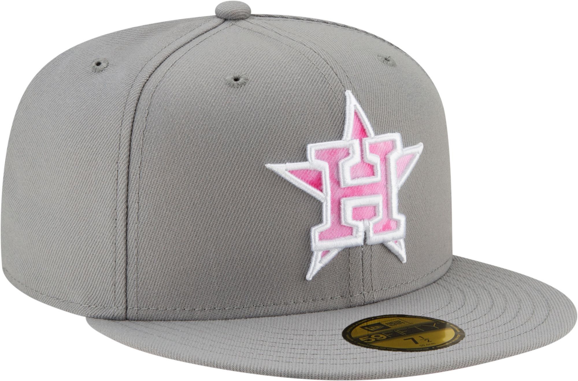New Era Men's Mother's Day '22 Houston Astros Grey 59Fifty Fitted Hat product image