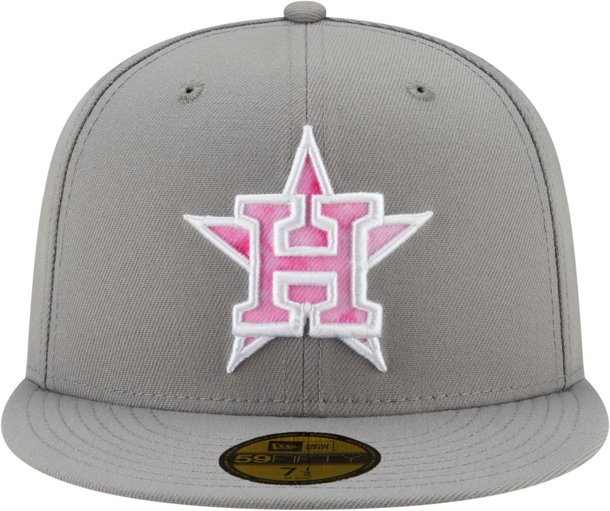 New Era Men's Mother's Day '22 Houston Astros Grey 59Fifty Fitted Hat product image