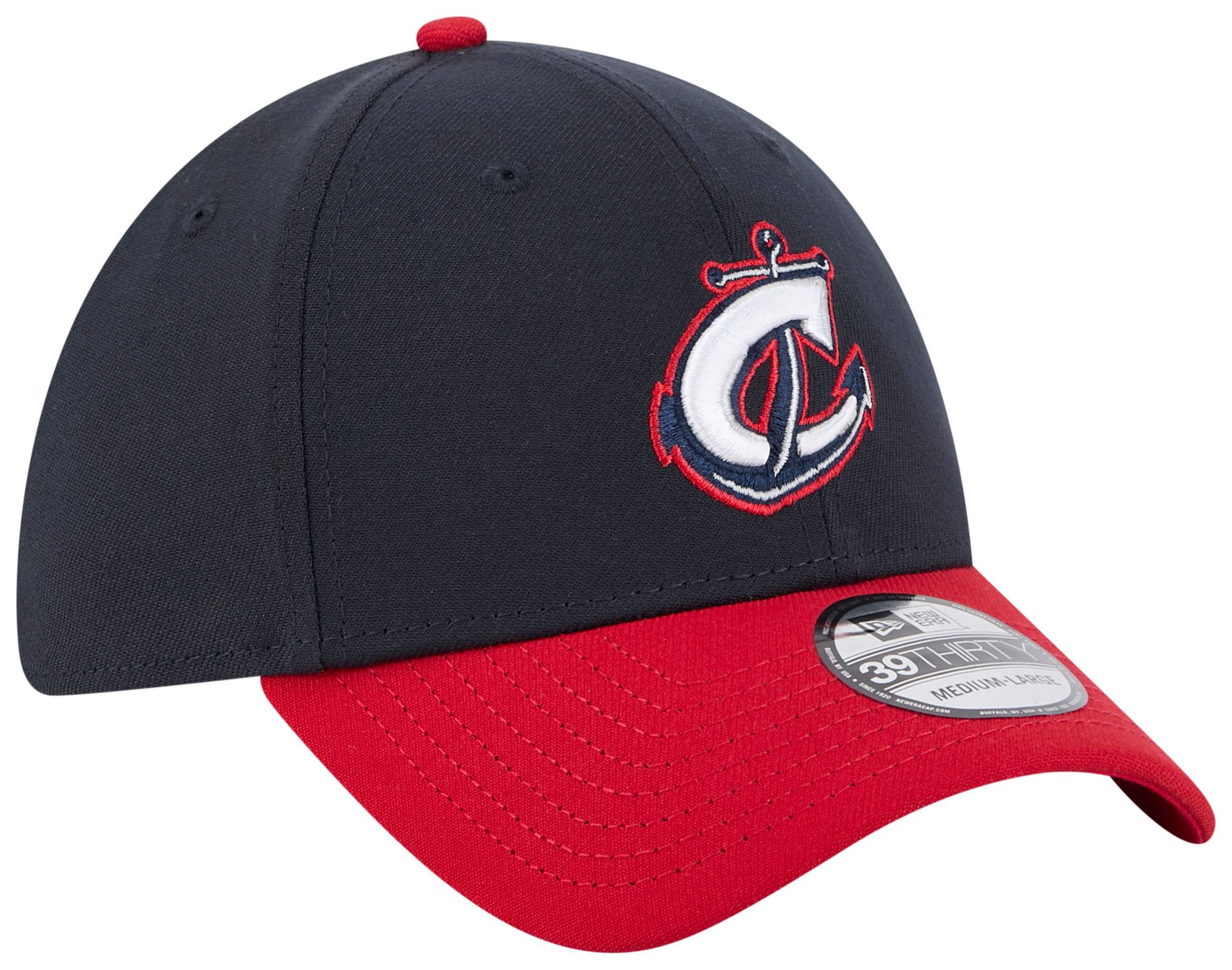 New Era Adult Columbus Clippers Navy Alt Logo 39Thirty Flexfit Hat product image