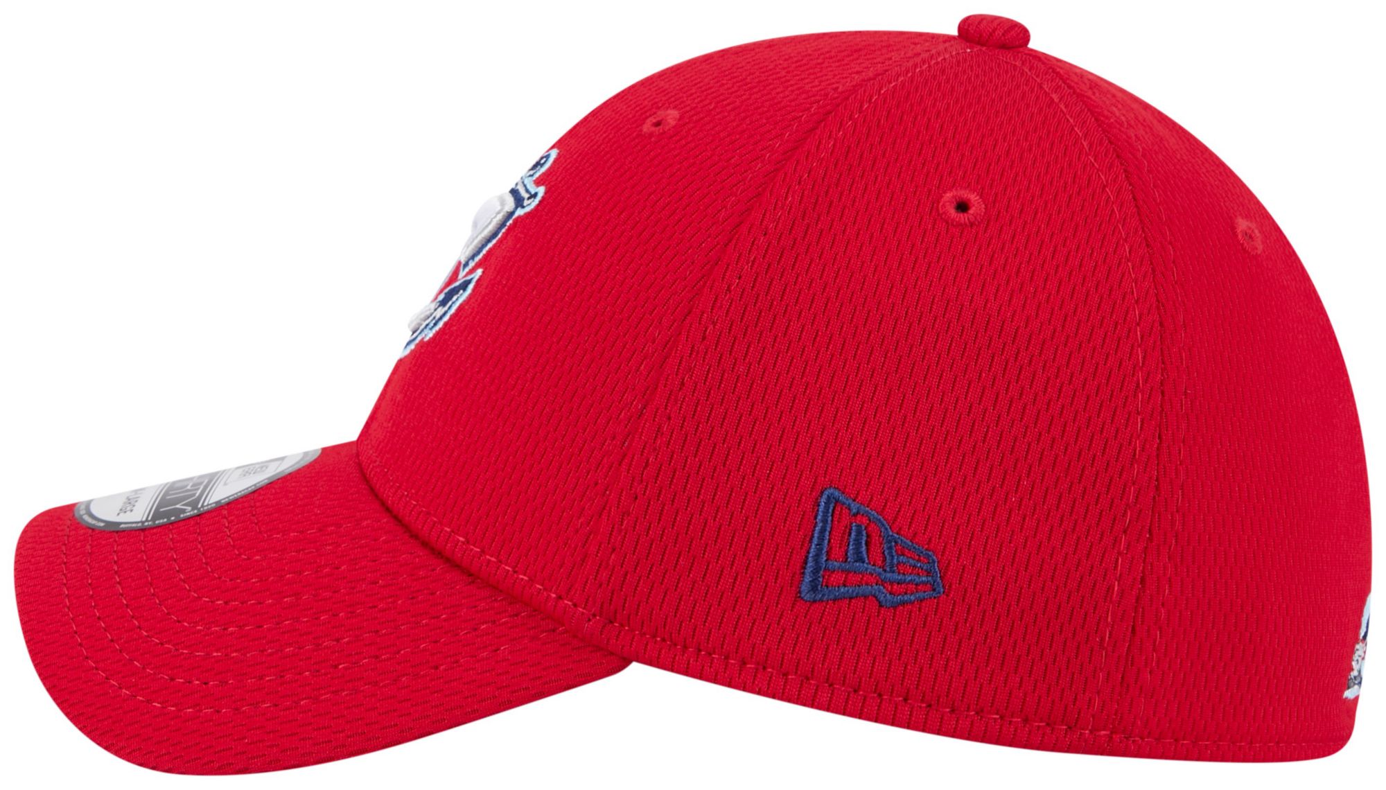 New Era Adult Columbus Clippers Batting Practice Red 39Thirty Fitted Hat product image