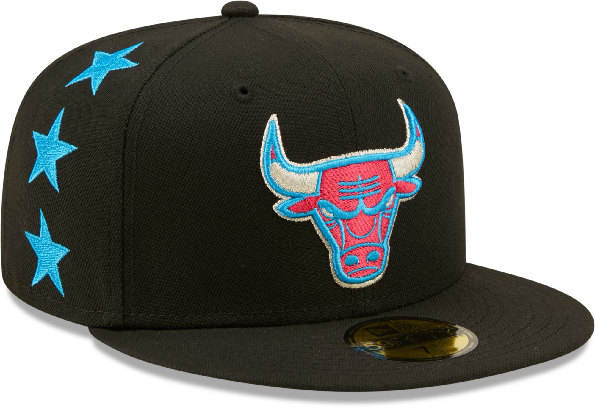 New Era Men's 2022 NBA All-Star Game Chicago Bulls Black 59Fifty Fitted Hat product image