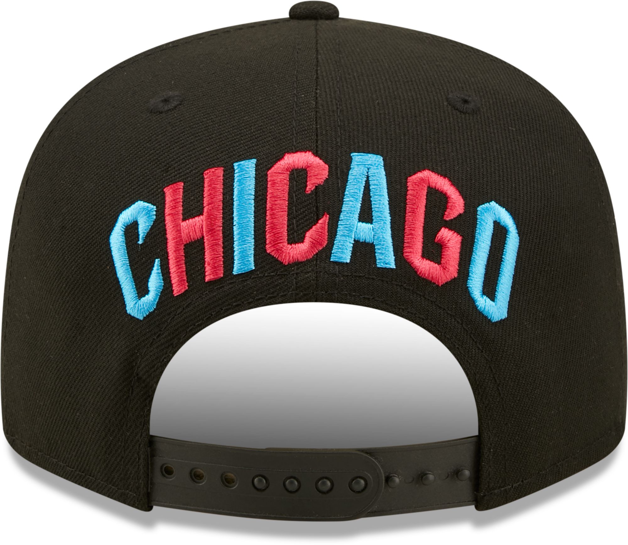 New Era Men's 2022 NBA All-Star Game Chicago Bulls Black 9Fifty Adjustable Snapback Hat product image