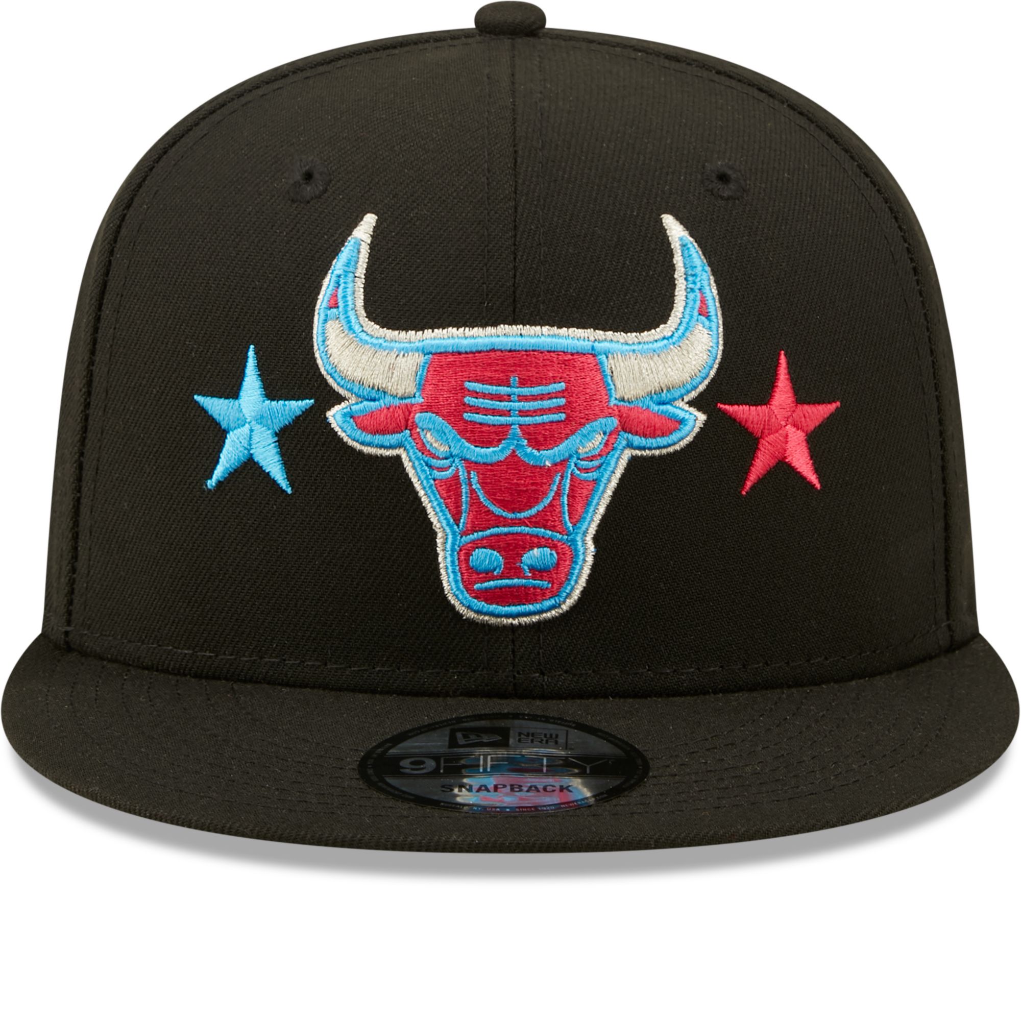 New Era Men's 2022 NBA All-Star Game Chicago Bulls Black 9Fifty Adjustable Snapback Hat product image