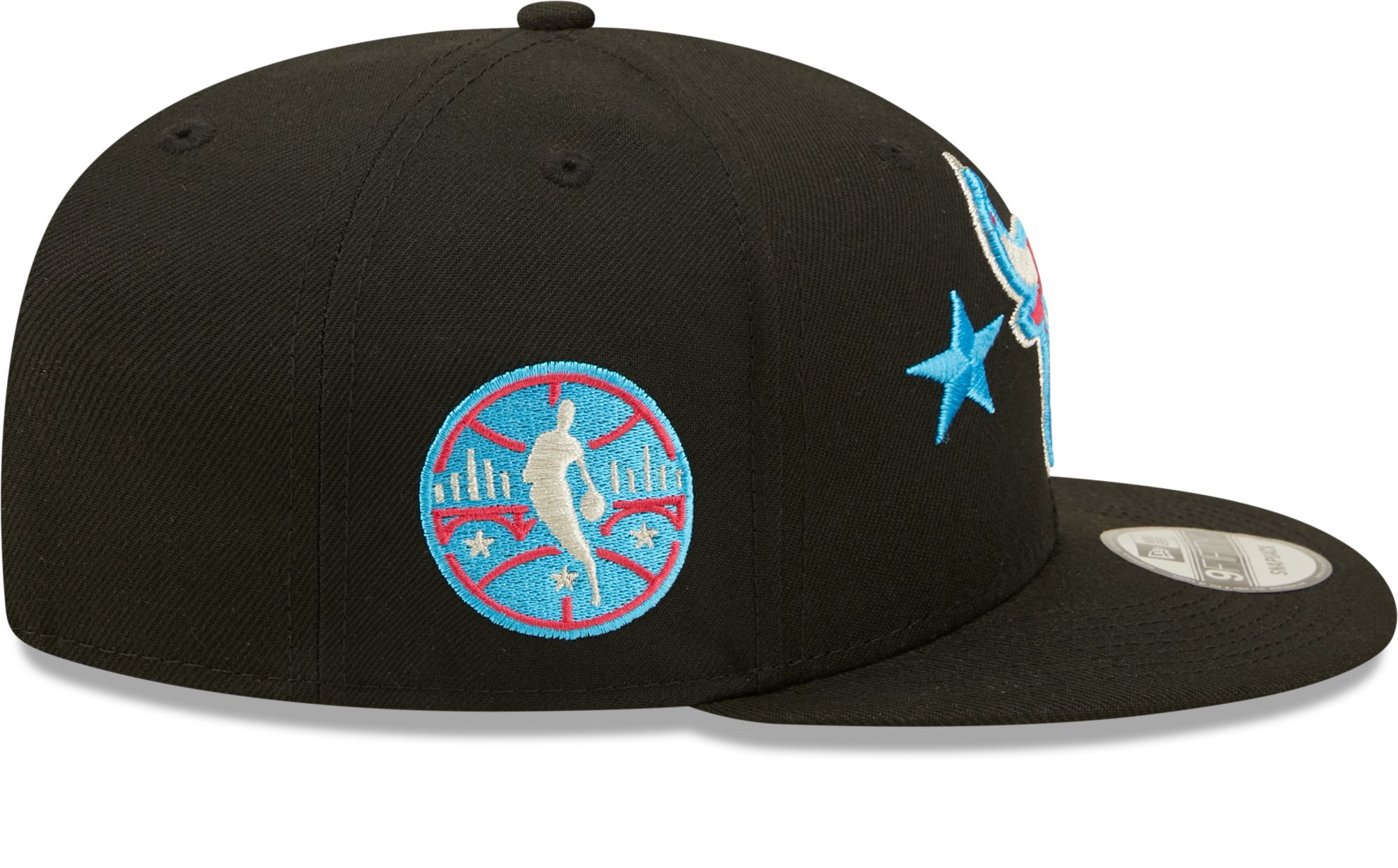 New Era Men's 2022 NBA All-Star Game Chicago Bulls Black 9Fifty Adjustable Snapback Hat product image