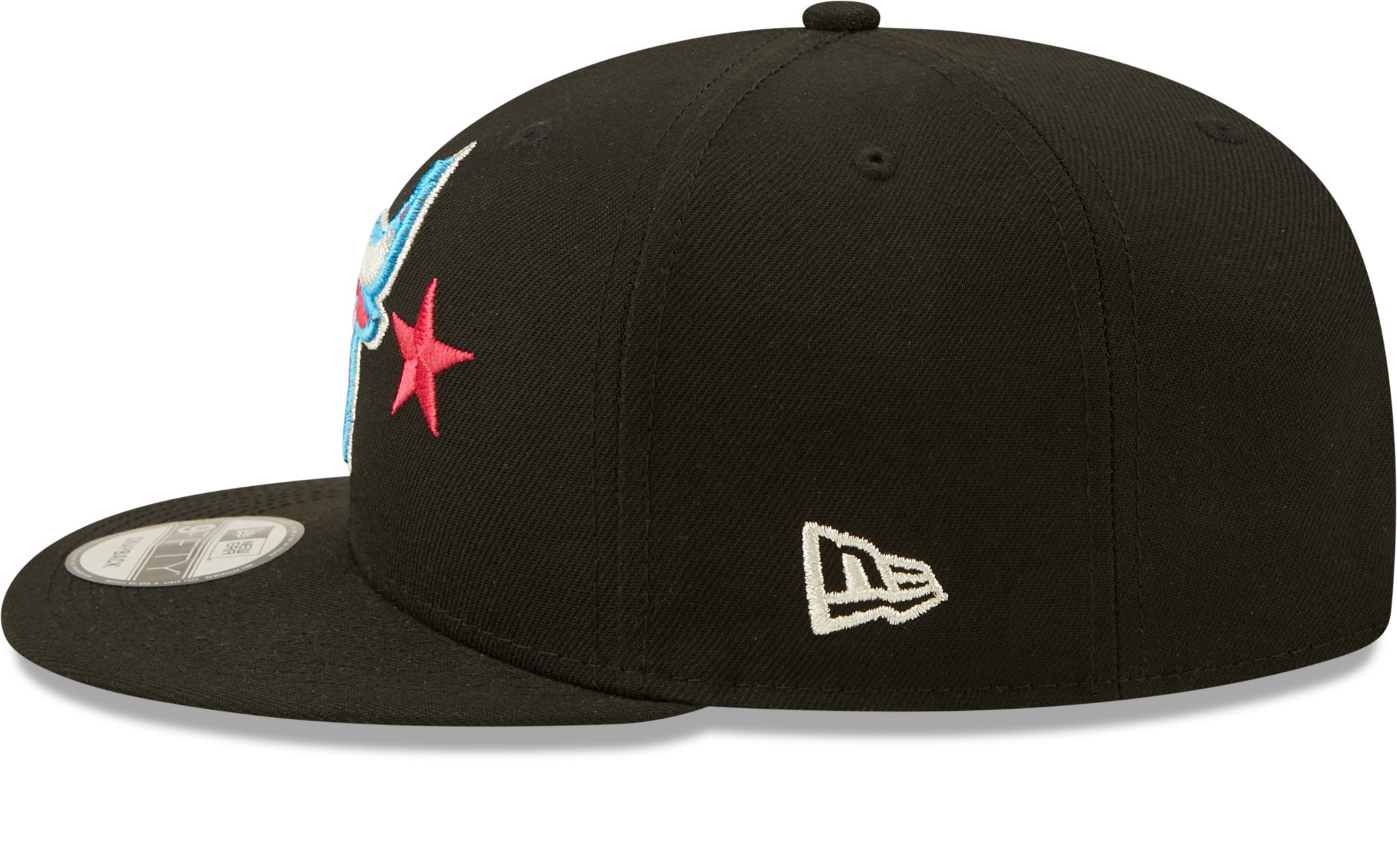 New Era Men's 2022 NBA All-Star Game Chicago Bulls Black 9Fifty Adjustable Snapback Hat product image