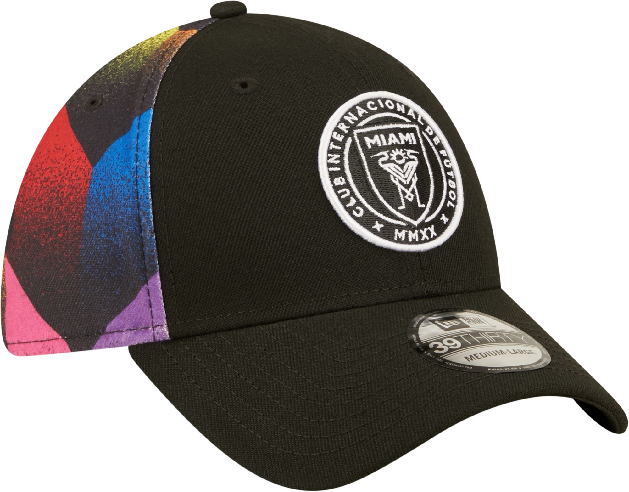 New Era Inter Miami CF '22 39Thirty Pride Stretch Hat product image