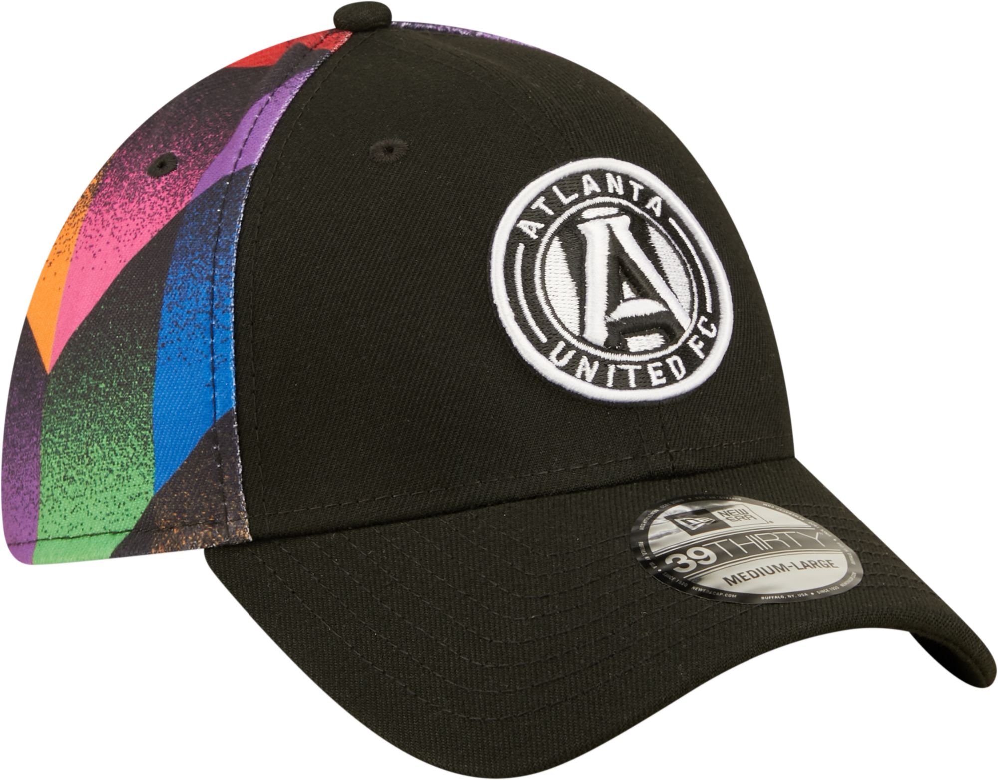 New Era Atlanta United '22 39Thirty Pride Stretch Hat product image