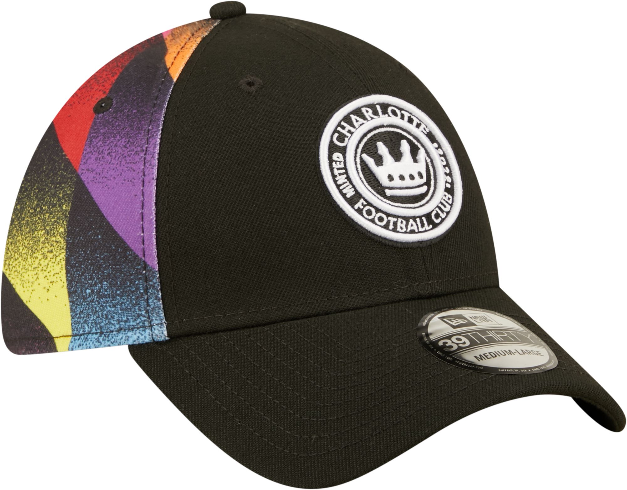 New Era Charlotte FC '22 39Thirty Pride Stretch Hat product image