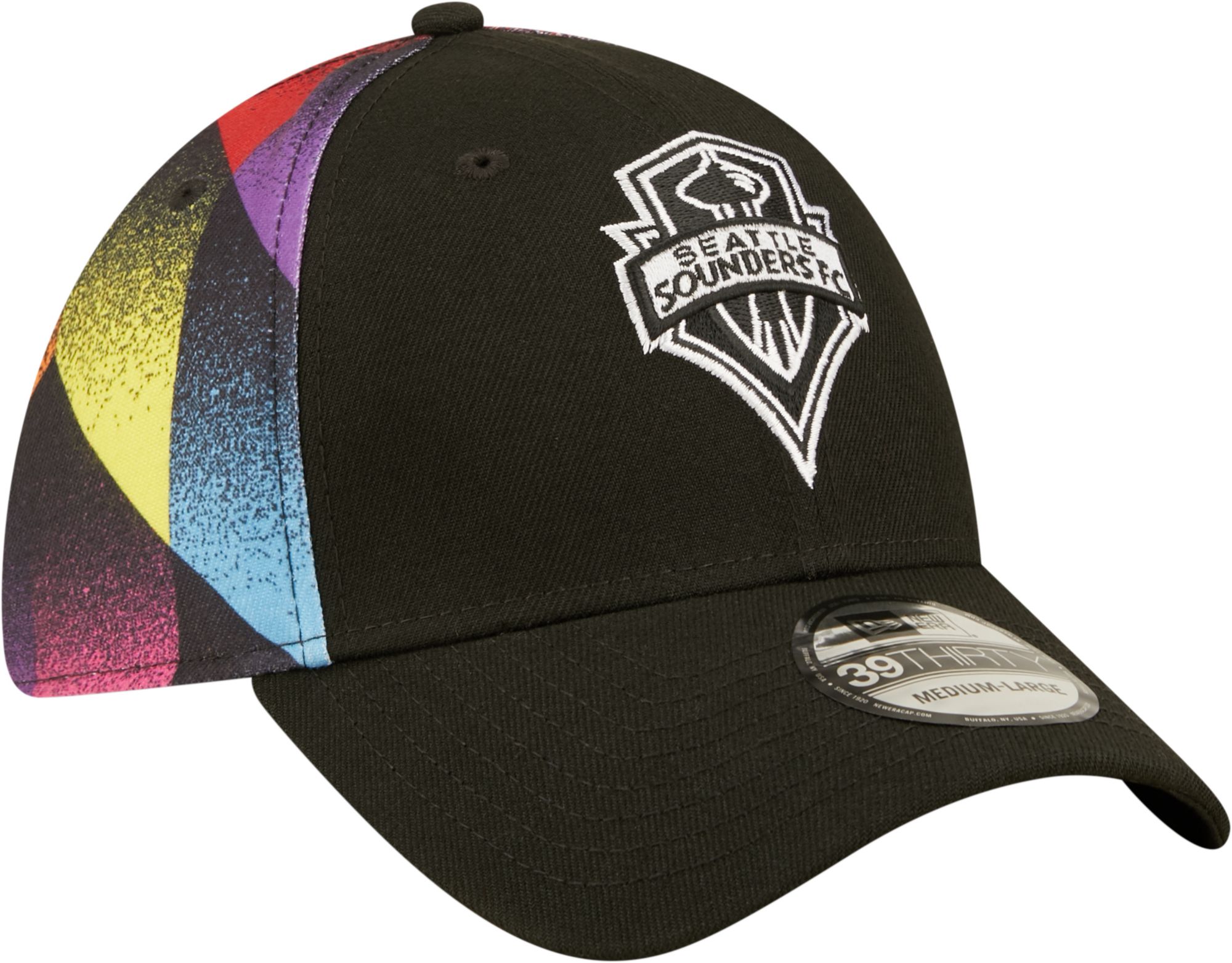New Era Seattle Sounders '22 39Thirty Pride Stretch Hat product image