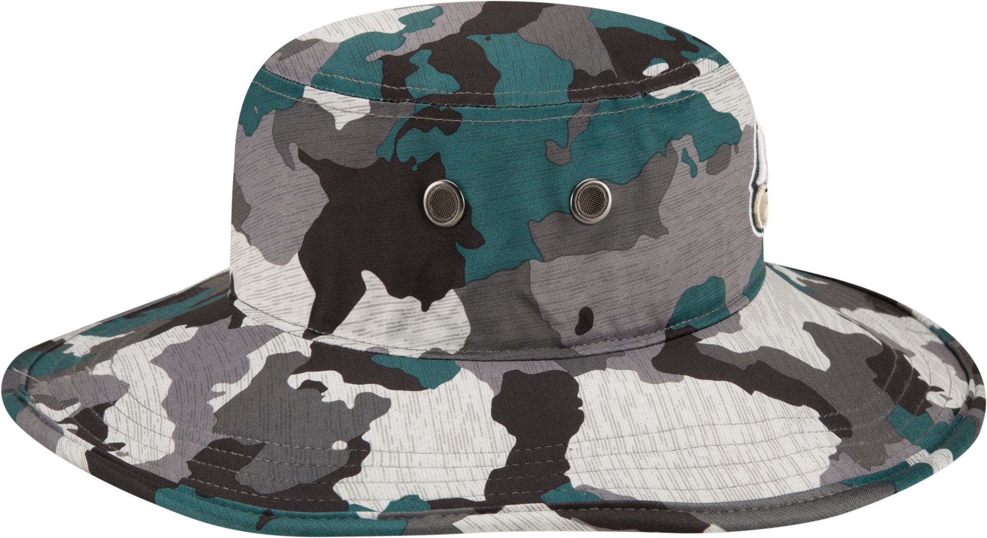 New Era Men's Philadelphia Eagles Training Camp 2022 Sideline Panama Camouflage Bucket Hat product image