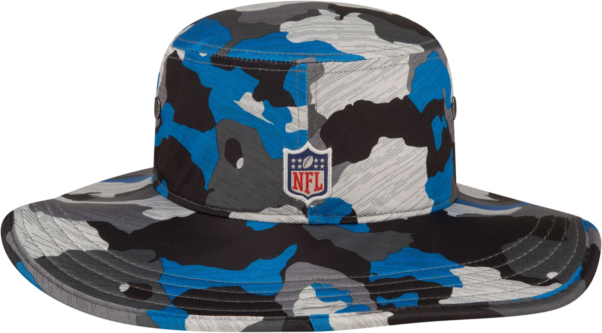 New Era Men's Detroit Lions Training Camp 2022 Sideline Panama Camouflage Bucket Hat product image