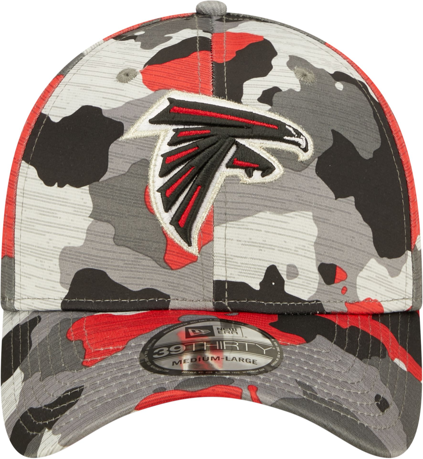 New Era Men's Atlanta Falcons Sideline Training Camp 2022 Camouflage 39Thirty Stretch Fit Hat product image