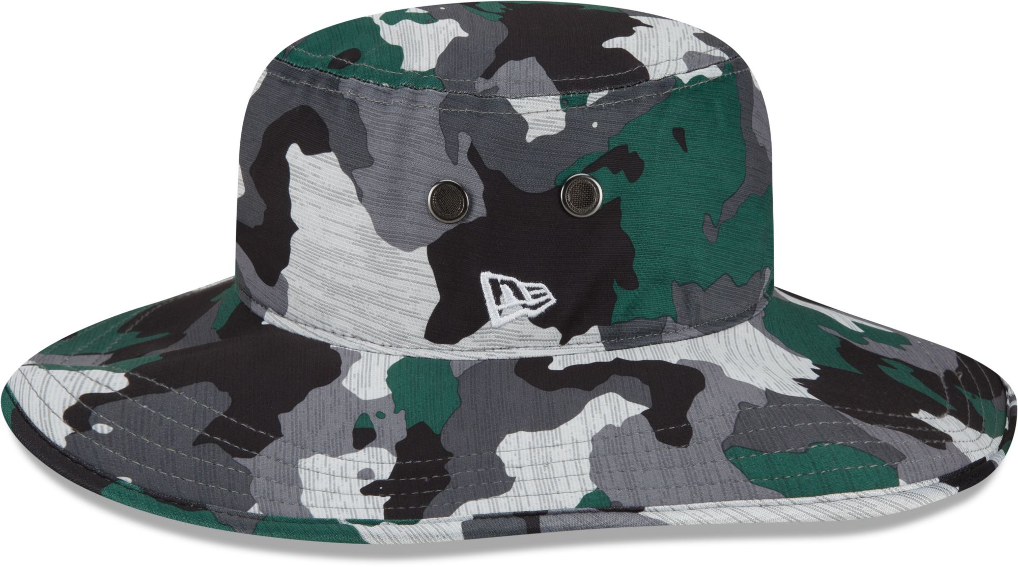 New Era Men's Green Bay Packers Training Camp 2022 Sideline Panama Camouflage Bucket Hat product image