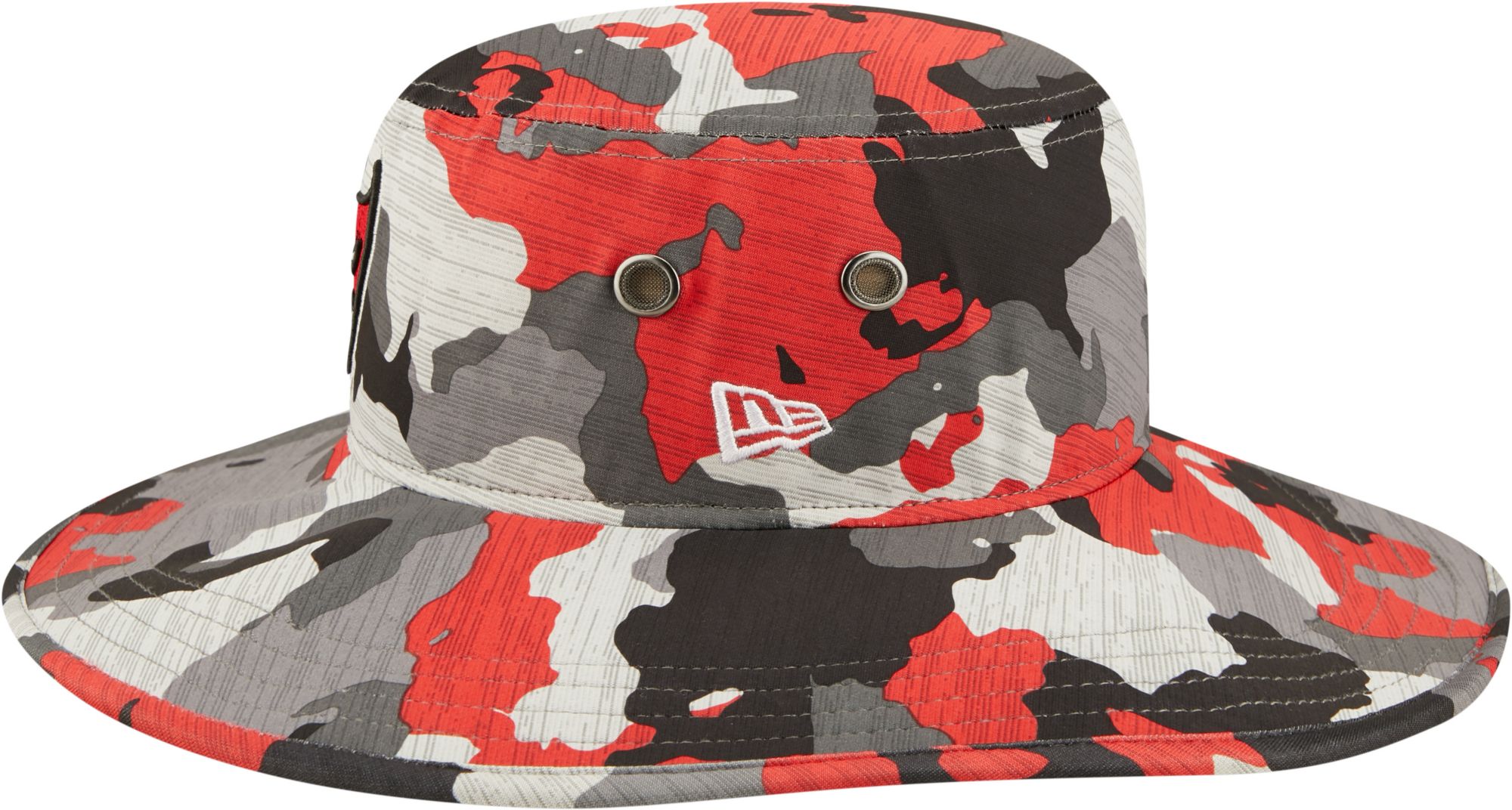 New Era Men's Tampa Bay Buccaneers Training Camp 2022 Sideline Panama Camouflage Bucket Hat product image