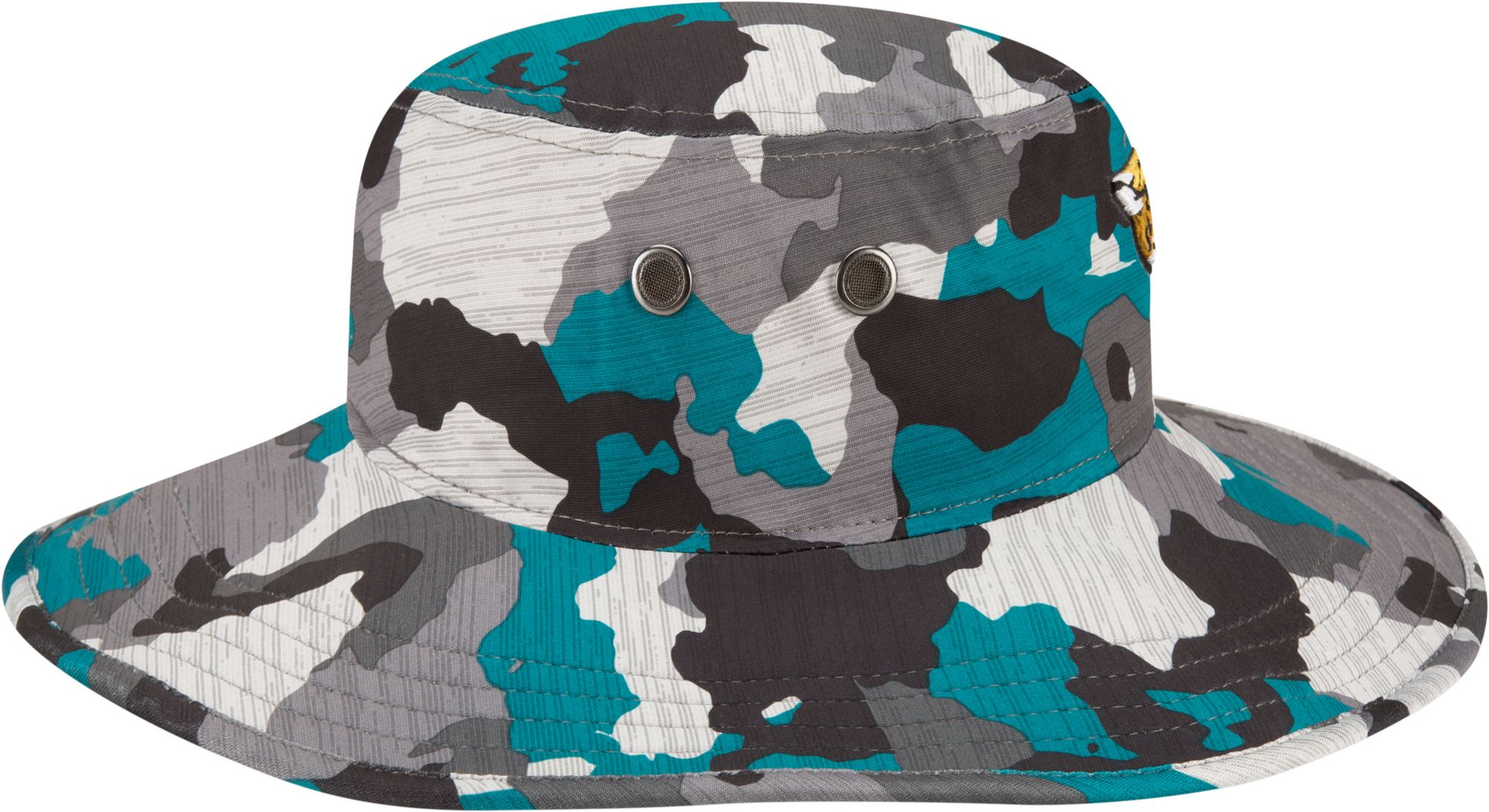 New Era Men's Jacksonville Jaguars Training Camp 2022 Sideline Panama Camouflage Bucket Hat product image