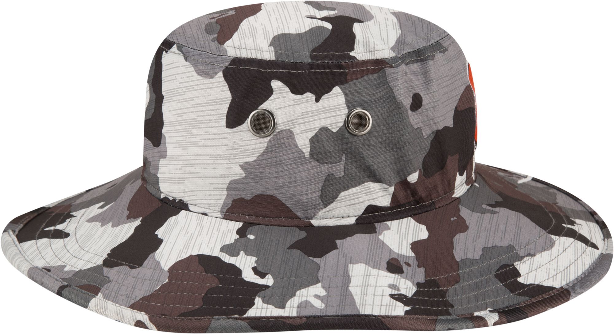 New Era Men's Cleveland Browns Training Camp 2022 Sideline Panama Camouflage Bucket Hat product image