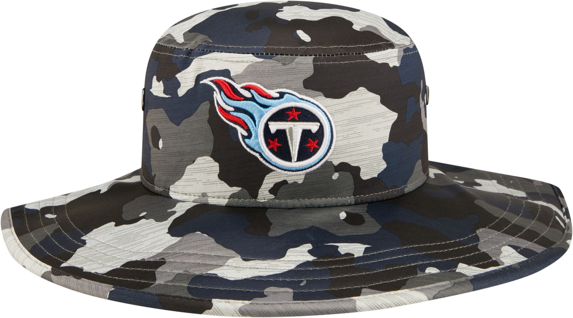 New Era Men's Tennessee Titans Training Camp 2022 Sideline Panama Camouflage Bucket Hat product image