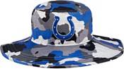 New Era Men's Indianapolis Colts Training Camp 2022 Sideline Panama Camouflage Bucket Hat product image