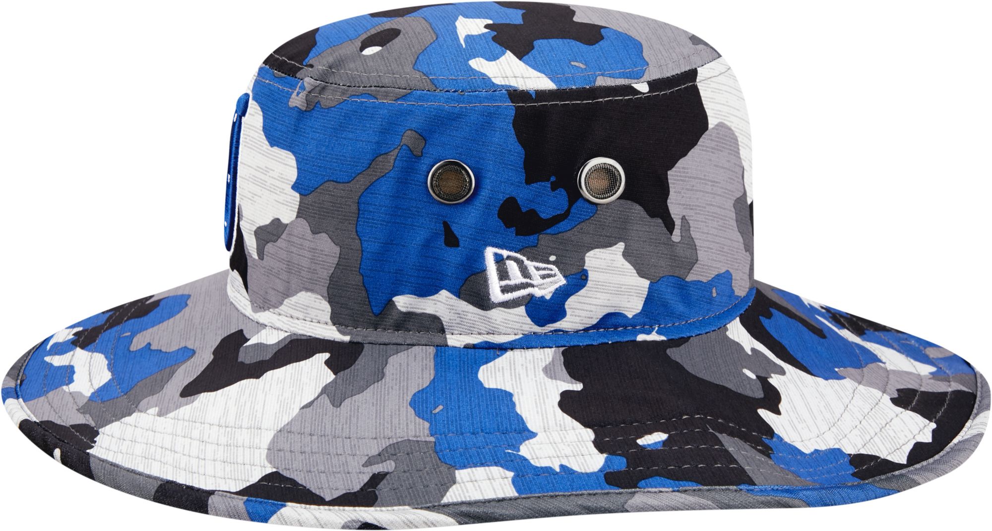 New Era Men's Indianapolis Colts Training Camp 2022 Sideline Panama Camouflage Bucket Hat product image
