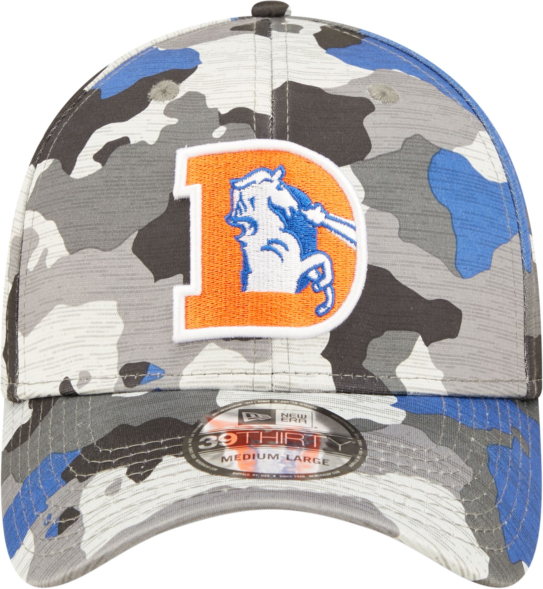New Era Men's Denver Broncos Sideline Training Camp 2022 Camouflage 39Thirty Stretch Fit Hat product image