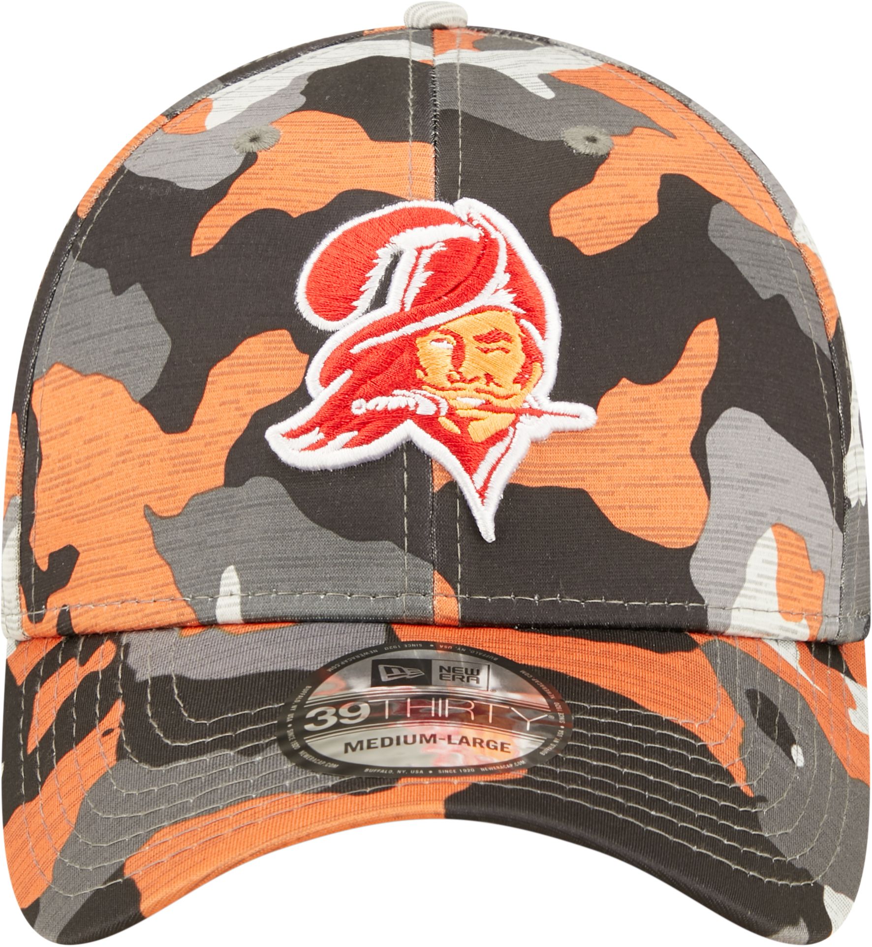 New Era Men's Tampa Bay Buccaneers Sideline Training Camp 2022 Camouflage 39Thirty Stretch Fit Hat product image