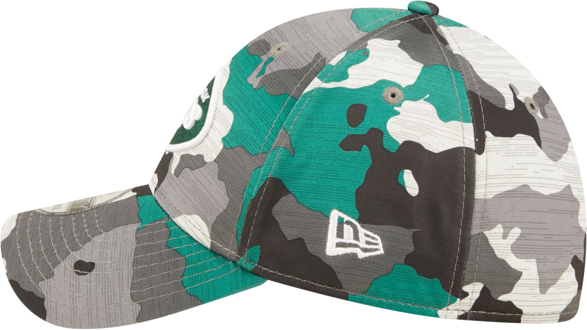 New Era Men's New York Jets Sideline Training Camp 2022 Camouflage 39Thirty Stretch Fit Hat product image