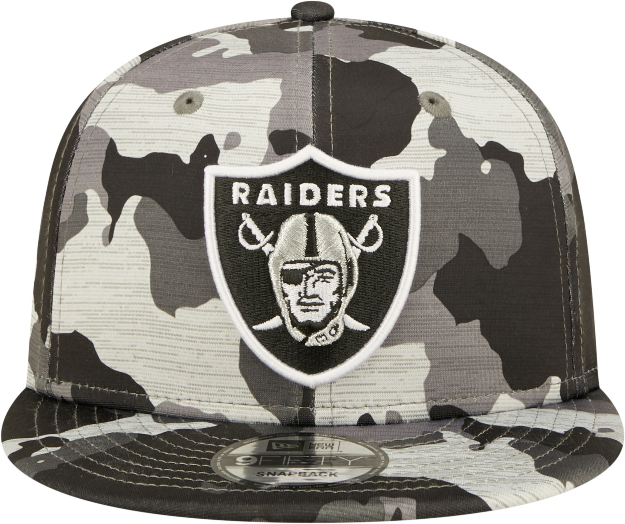 New Era Men's Las Vegas Raiders Sideline Training Camp 2022 Camouflage 9Fifty Adjustable Hat product image
