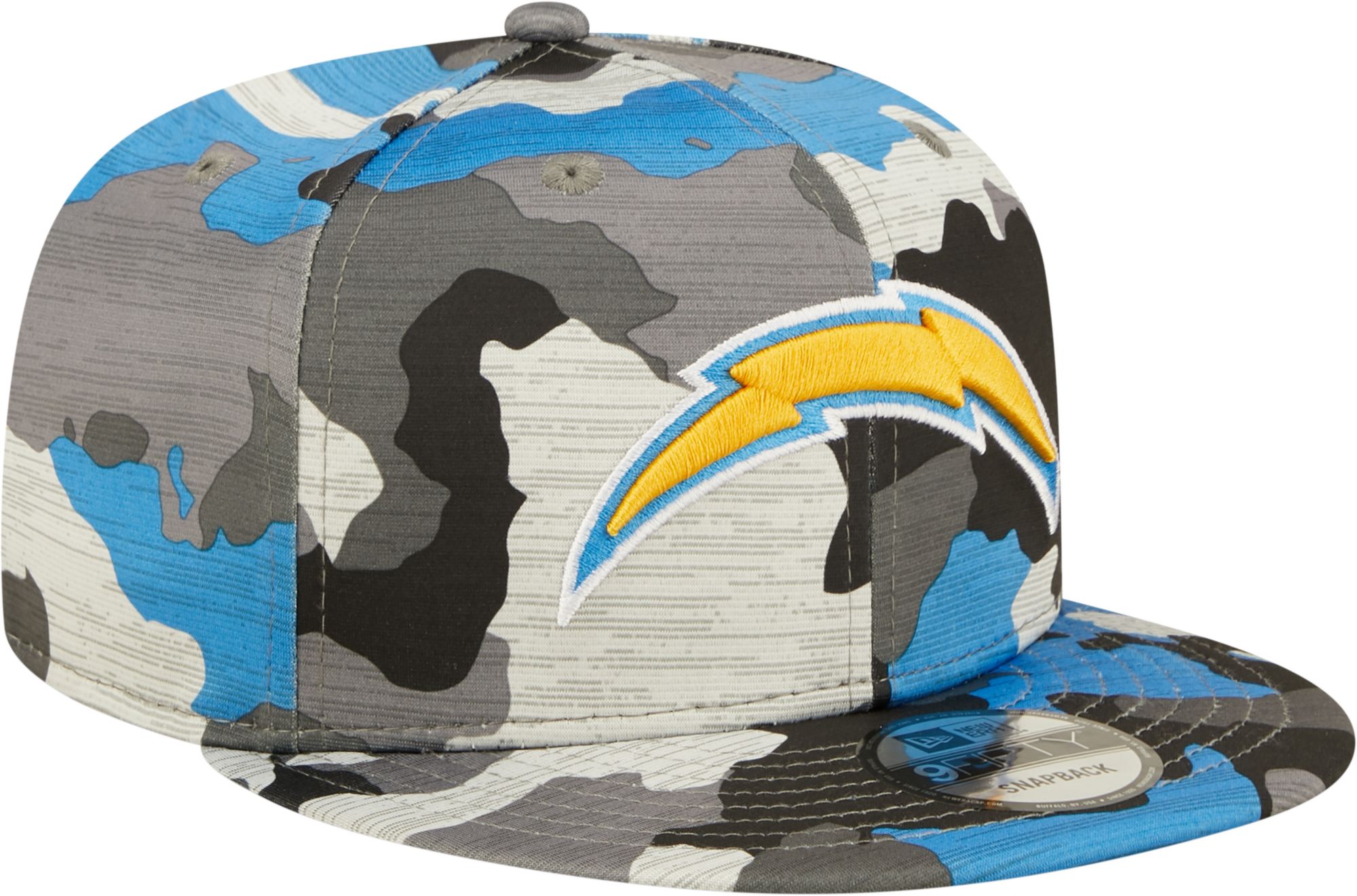 New Era Men's Los Angeles Chargers Sideline Training Camp 2022 Camouflage 9Fifty Adjustable Hat product image
