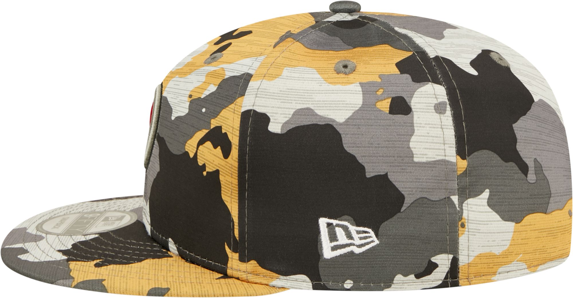 New Era Men's Pittsburgh Steelers Sideline Training Camp 2022 Camouflage 9Fifty Adjustable Hat product image