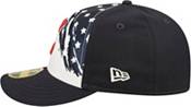 New Era Men's Fourth of July '22 Cleveland Guardians Navy 59Fifty Low Profile Fitted Hat product image
