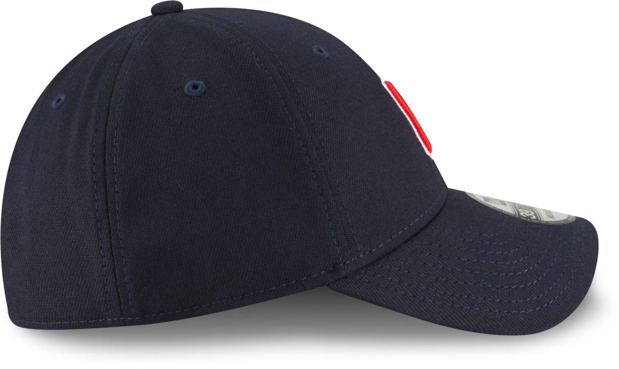New Era Men's Cleveland Guardians Navy 39Thirty Stretch Fit Hat product image