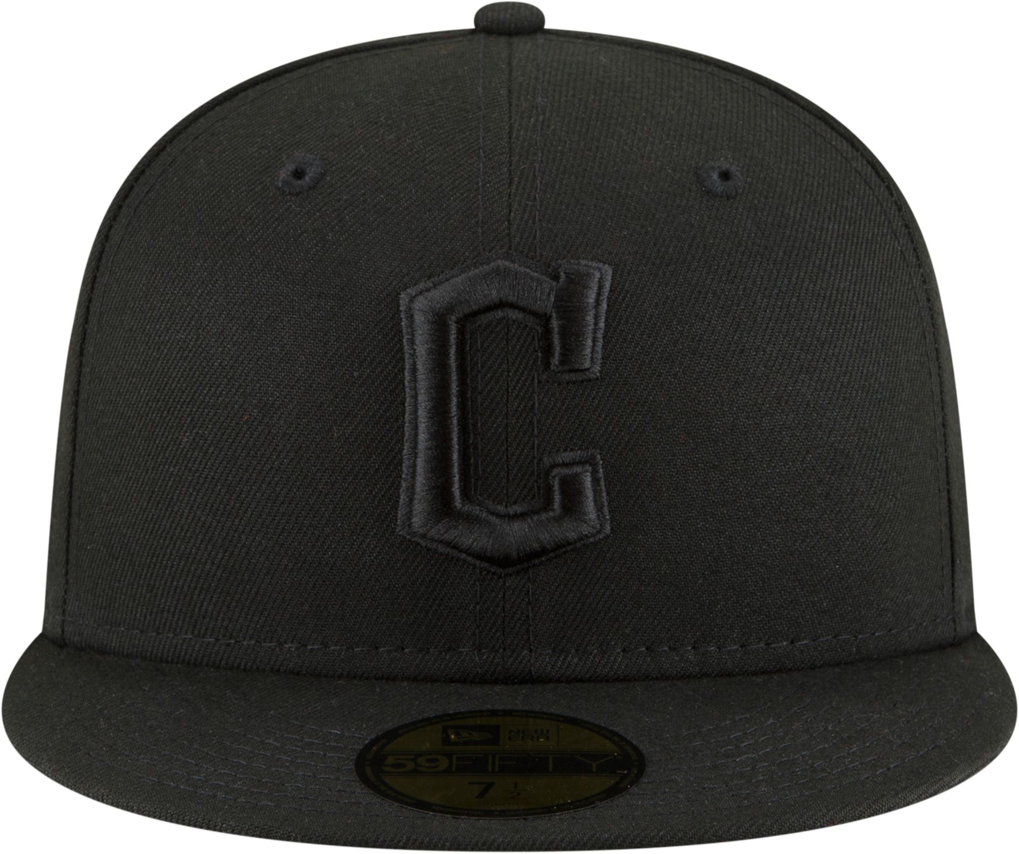 New Era Adult Cleveland Guardians Black Basic 59Fifty Fitted Hat product image
