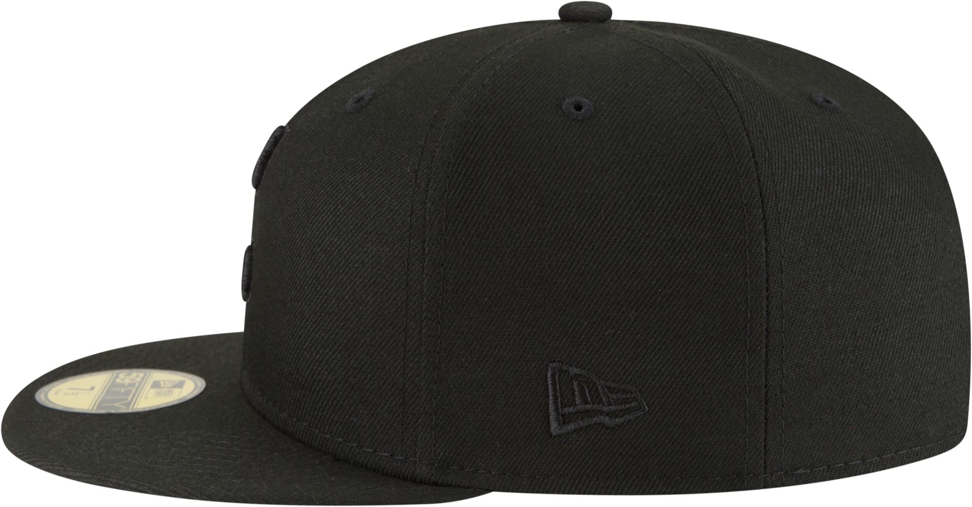 New Era Adult Cleveland Guardians Black Basic 59Fifty Fitted Hat product image