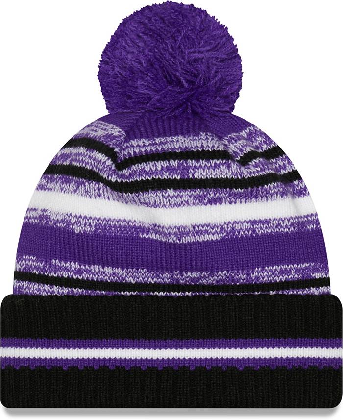 New Era Men's Colorado Rockies Purple Sport Knit