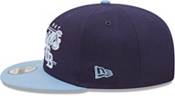 New Era Men's Tampa Bay Rays Blue 9Fifty Script Adjustable Hat product image
