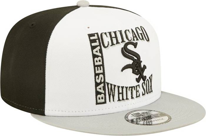 Men's New Era White Chicago Sox Retro Jersey Script 59FIFTY Fitted Hat