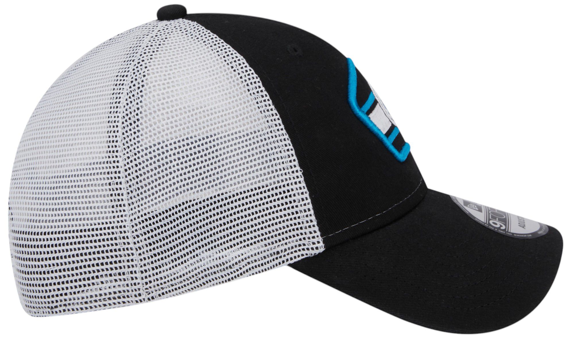 New Era Adult Charlotte FC Blue Logo 9Forty Trucker Adjustable Hat product image