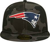 New Era Men's New England Patriots Black Camo 59Fifty Fitted Hat product image