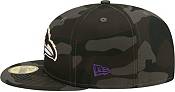 New Era Men's Baltimore Ravens Black Camo 59Fifty Fitted Hat product image