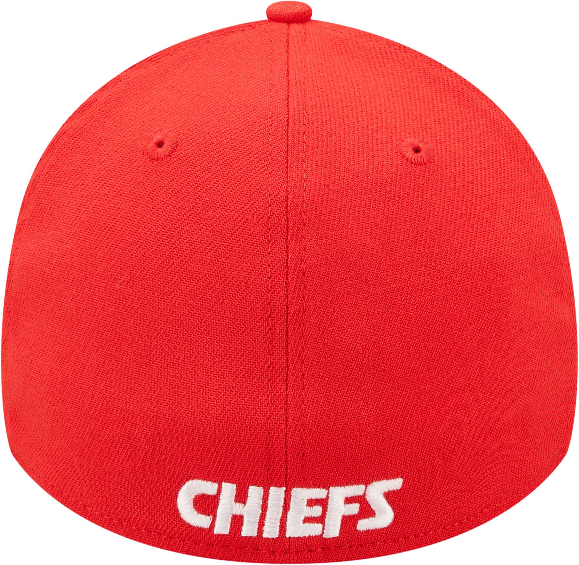 New Era Men's Kansas City Chiefs Classic Red 39Thirty Stretch Fit Hat